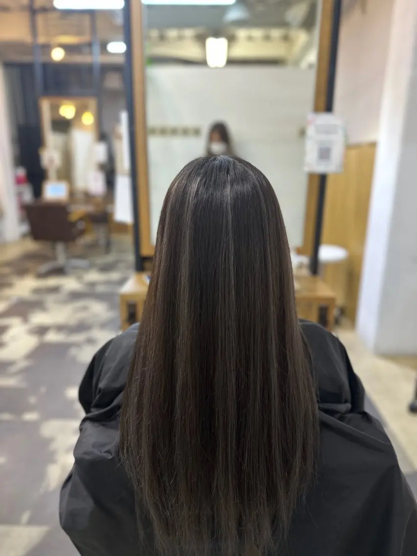 ロング BRAS岸和田 /質感再生/赤み消しのヘアスタイル