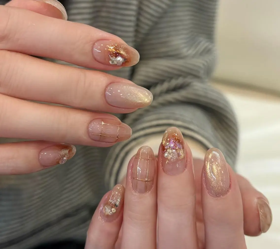 ネイル ハンドネイル 🎀 UU_nailのネイルデザイン