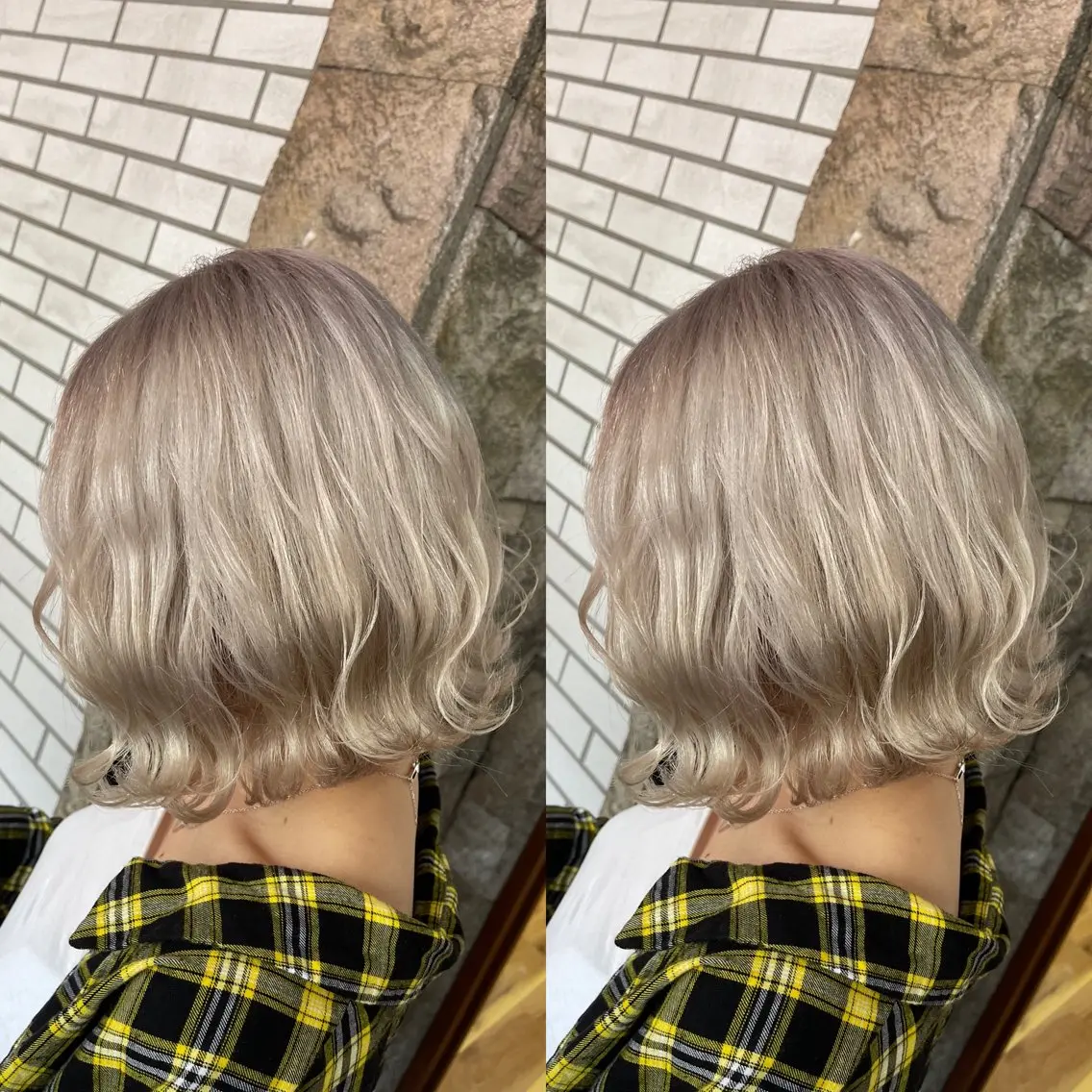 🫶ケアブリーチ+カラーの写真