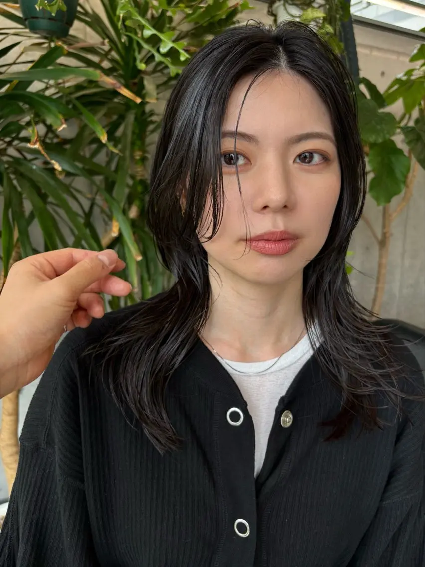 ミディアム カラー レイヤーカット カット ヘアカラー トリートメント 似合わせカット レイヤー/ボブのヘアスタイル