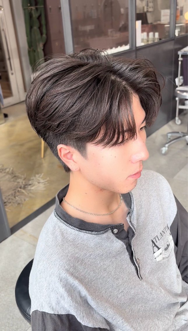 ショート パーマ メンズ カット パーマ メンズパーマ 山口大輝のヘアスタイル