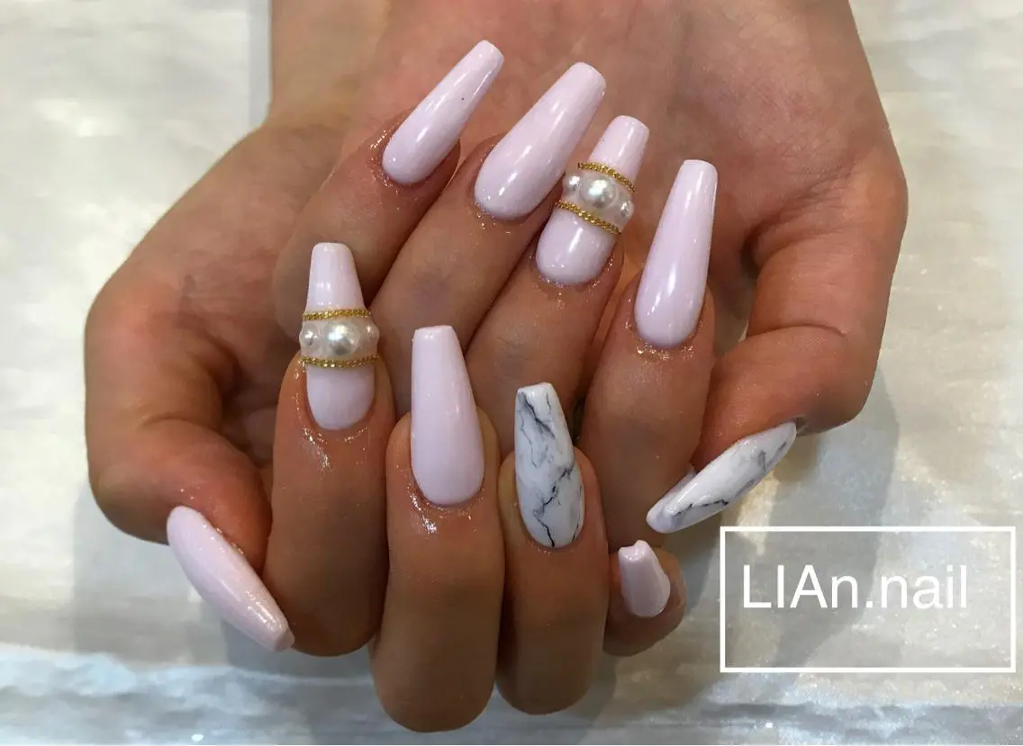 ネイル アートネイル スカルプネイル Lian nailのネイルデザイン