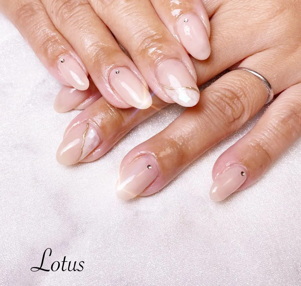 ネイル ハンドネイル ネイル＆脱毛 Lotus🌸のネイルデザイン