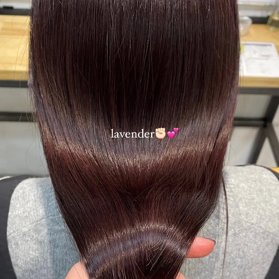 ミディアム 盛れる透明感カラー momokaのヘアスタイル