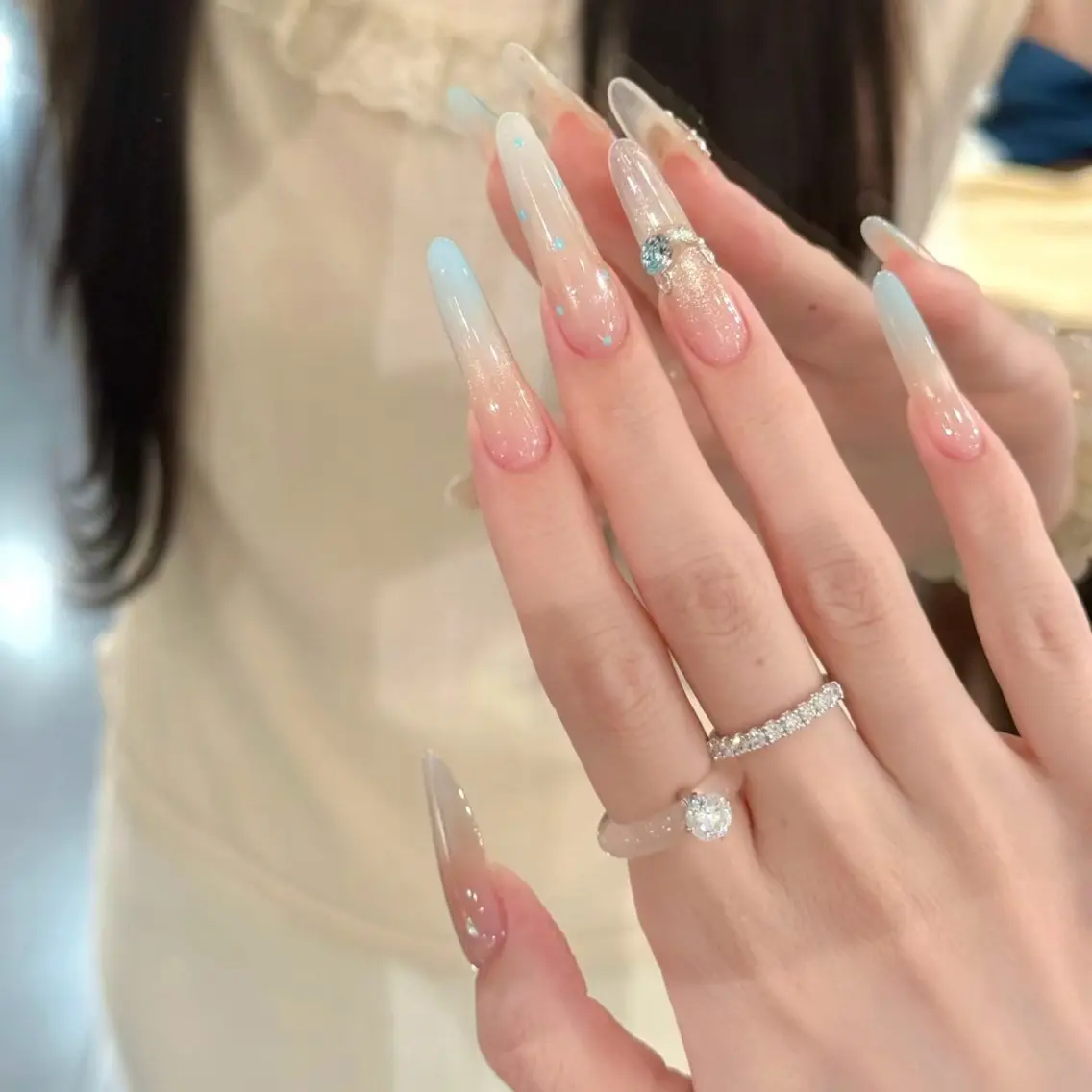 ネイル ハンドネイル ハンドケア sunnynail 小桃のネイルデザイン