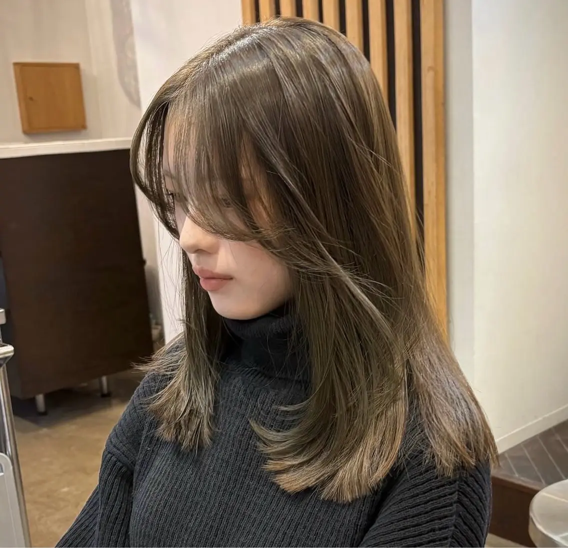 ミディアム カラー 似合わせカラー🧹 miyukiのヘアスタイル