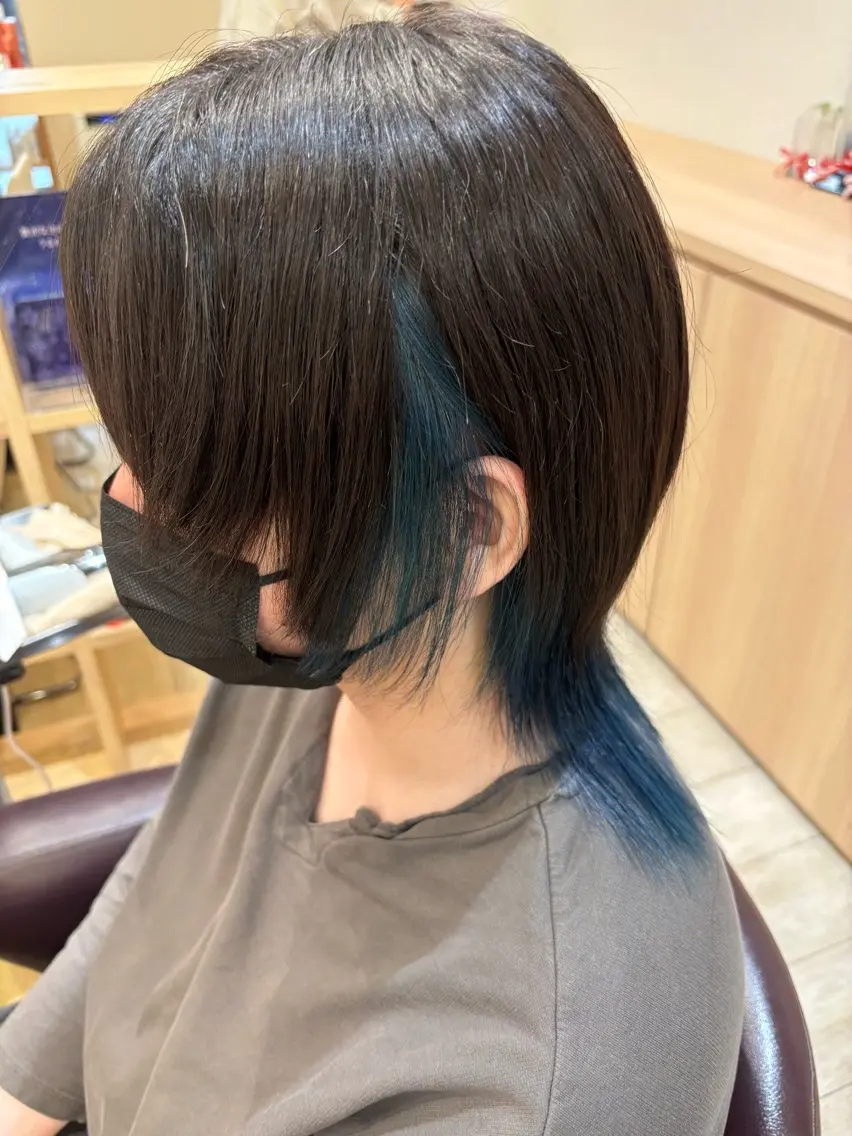 カラー メンズ カット ヘアカラー メンズ特化パーマ職人 黒川真伍のヘアスタイル