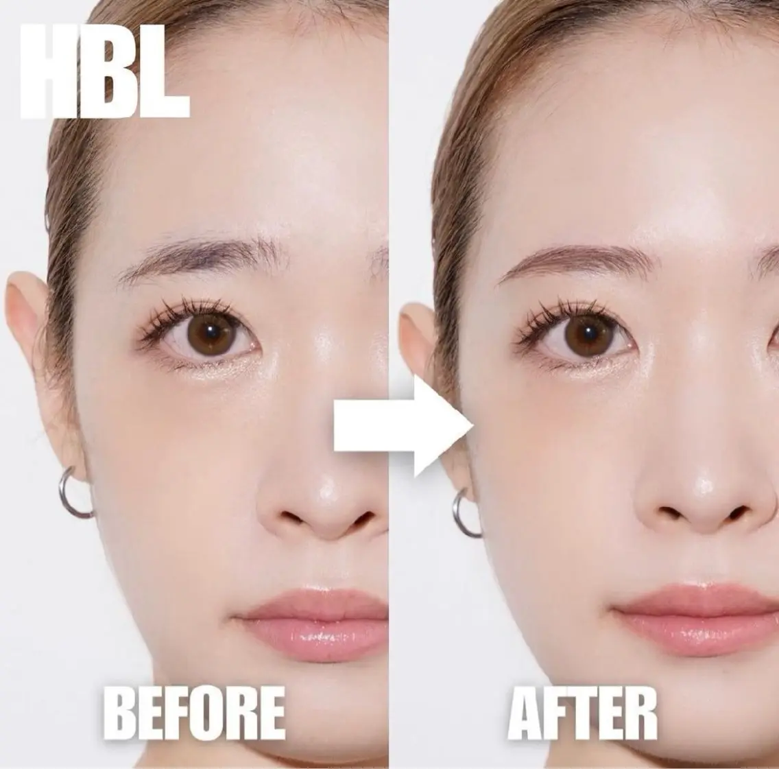 ラッシュリフト＋HBL（ワックス脱毛、メイクレクチャー込み）の写真