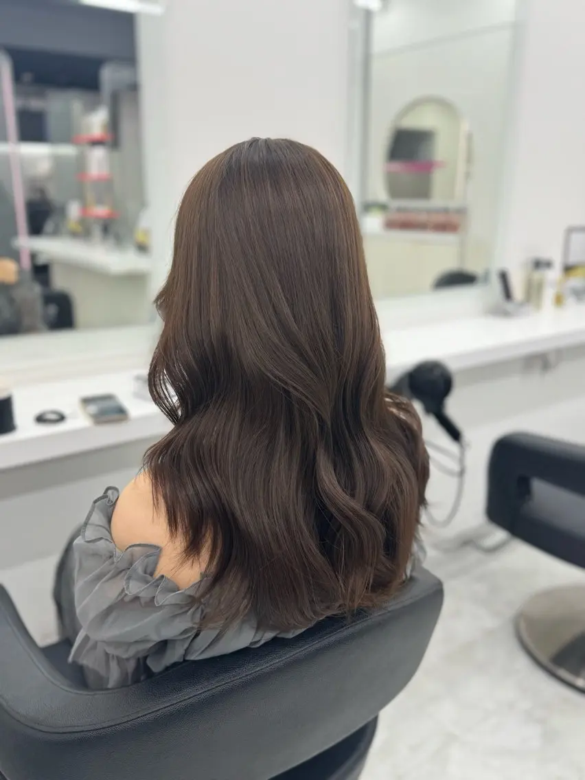 ロング カラー ヘアカラー トリートメント 【透明感×レイヤー】 🍃RIKU🍃のヘアスタイル