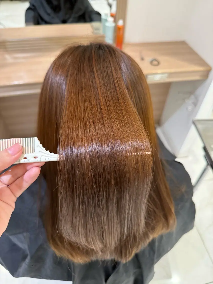 セミロング カラー ヘアカラー メンズ特化🔥/ カットShion🪼のヘアスタイル