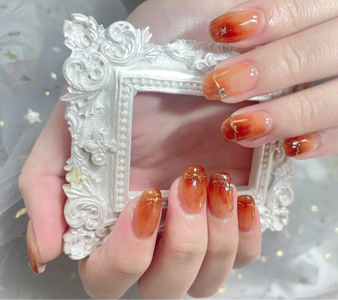 ネイル ハンドネイル 🎀ネイルサロン エクラYUI🎀のネイルデザイン