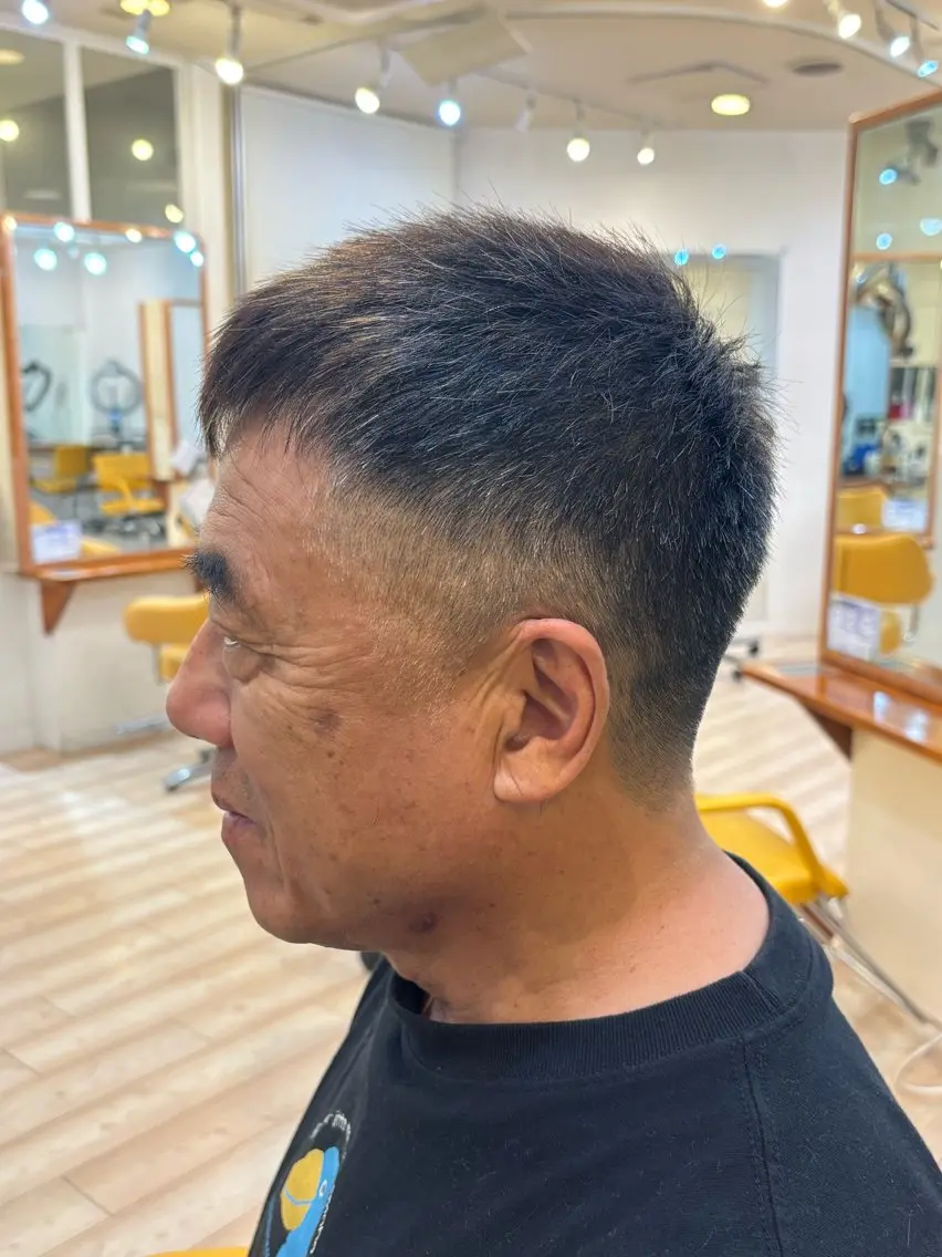 ショート メンズ ショートヘア 島田 陸駆のヘアスタイル