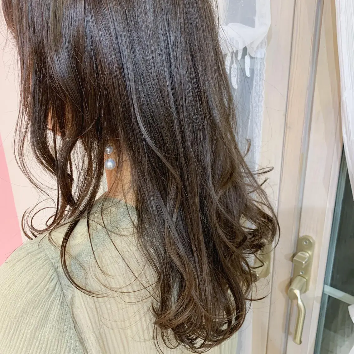 ミディアム カラー アディクシーカラー アクアカラー アッシュ バレイヤージュ ベージュカラー ヘアカラー トリートメント ✨ブリーチマスター✨ オクヤマヨウスケのヘアスタイル
