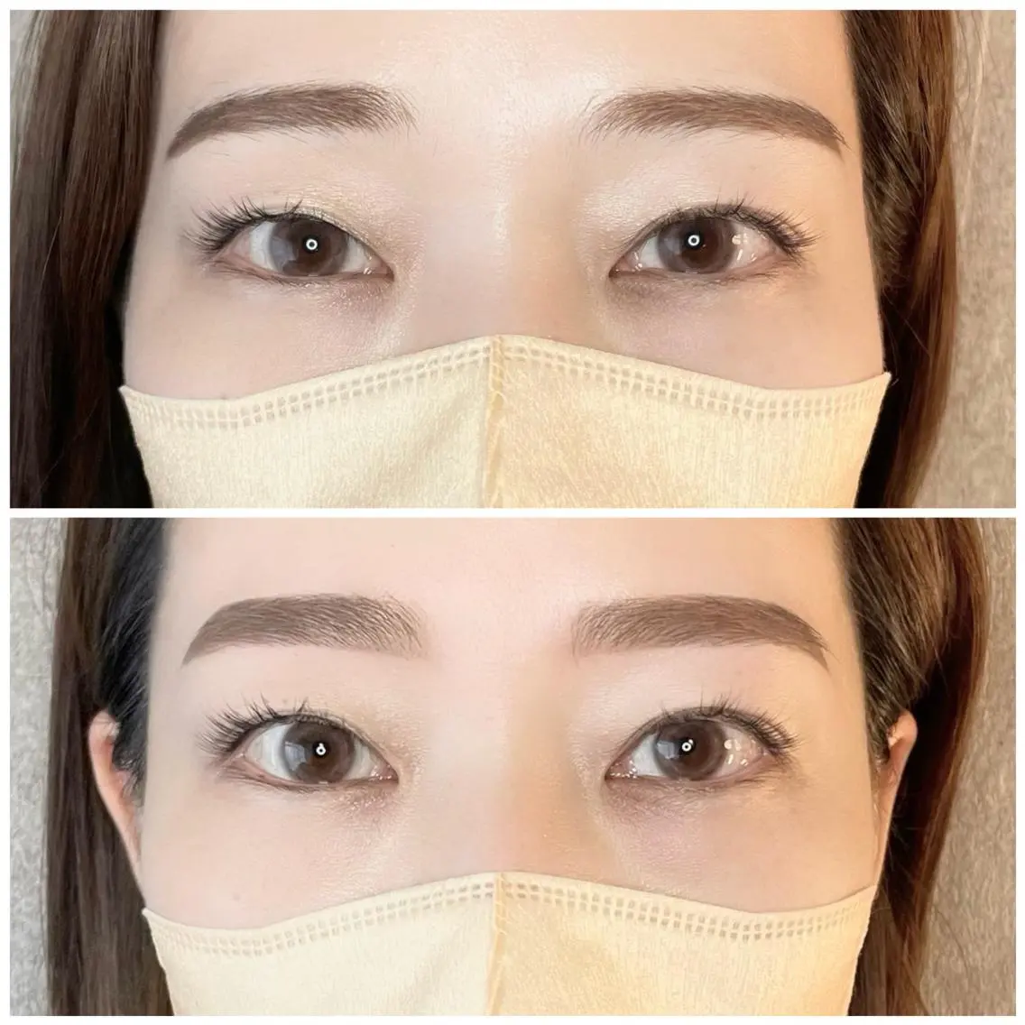 アイブロウ 眉毛ワックス脱毛 マツエク YUNIKO eyelashのマツエク・マツパデザイン