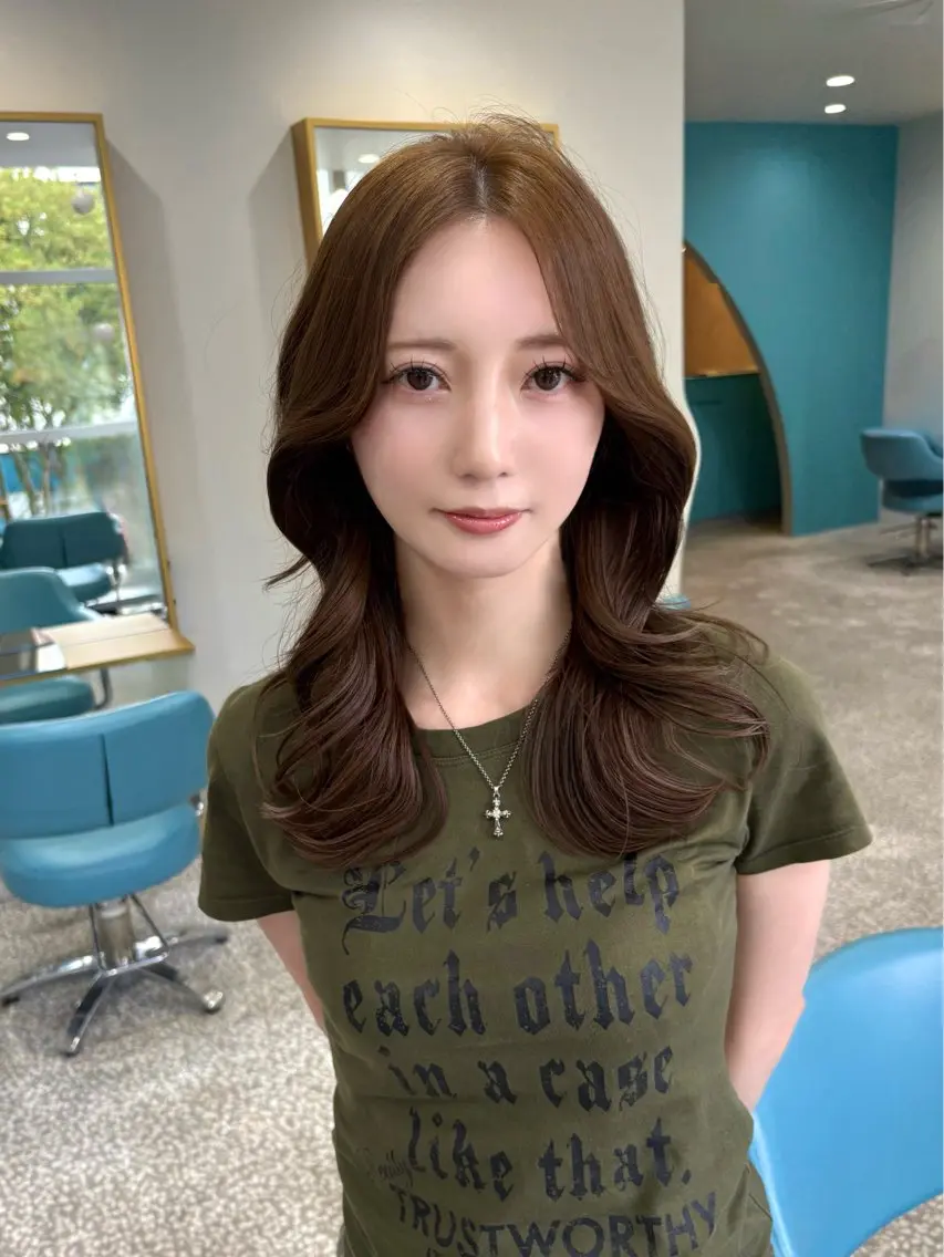 ミディアム 上谷 圭輝のヘアスタイル