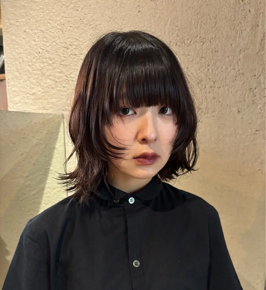 ミディアム カット sou yuhiのヘアスタイル