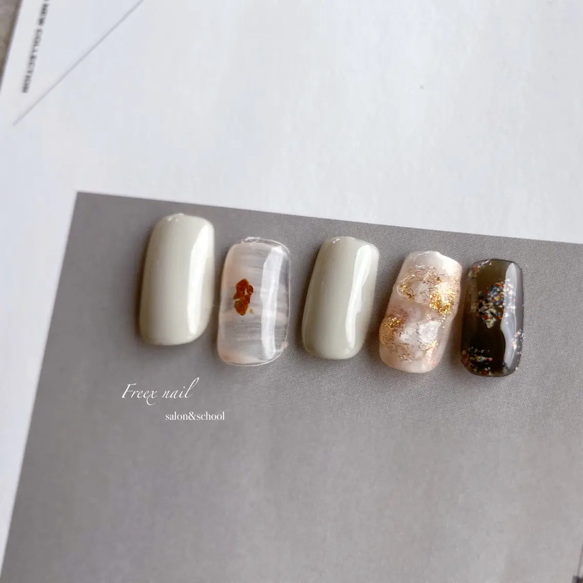 ネイル ニュアンスネイル ハンドネイル ハンドケア freex nail /ニュアンス/個性派のネイルデザイン
