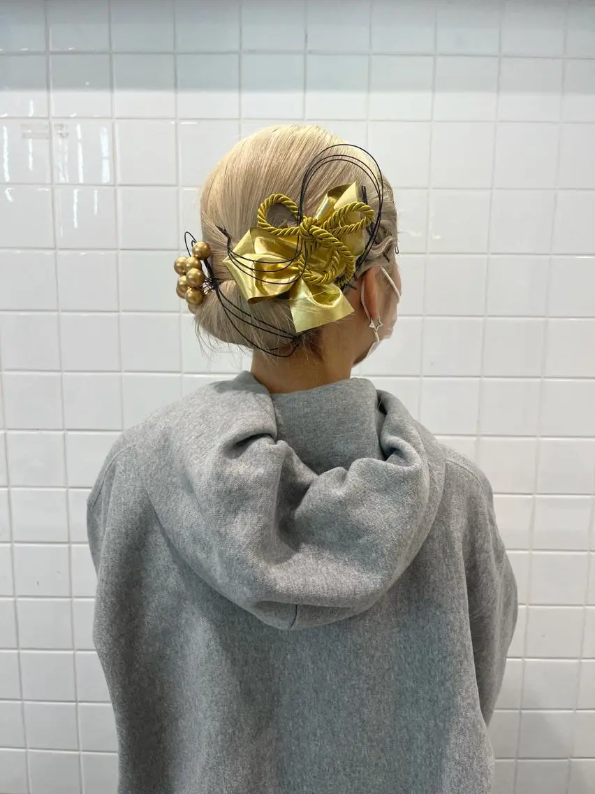卒業式ヘアセットの写真