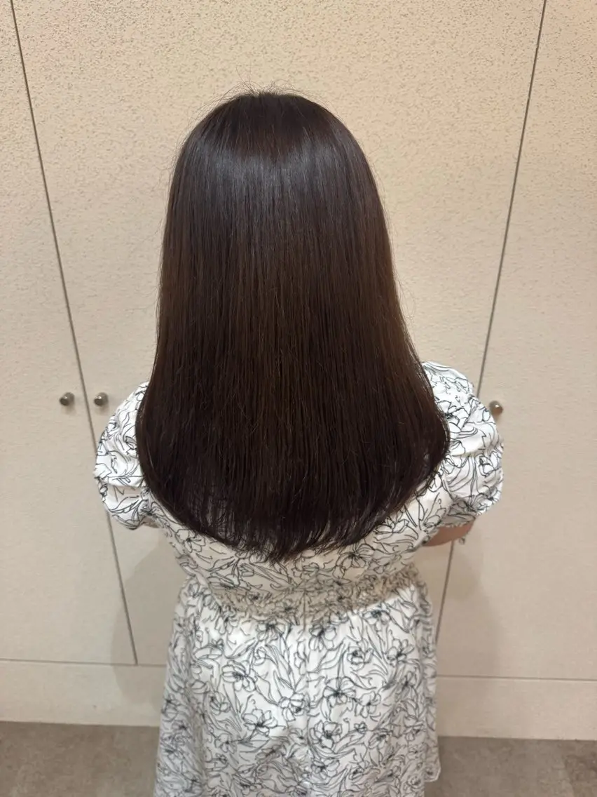 ロング 阿部 舞裕のヘアスタイル