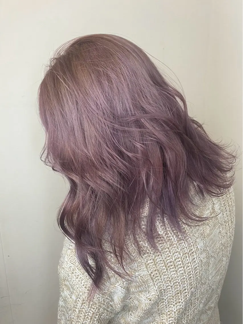 【迷ったときはこちら💁】ダブルカラー、デザインカラーご相談クーポン（ブリーチ+カラー）🩵可愛いデザイン提案⭕️🍭の写真