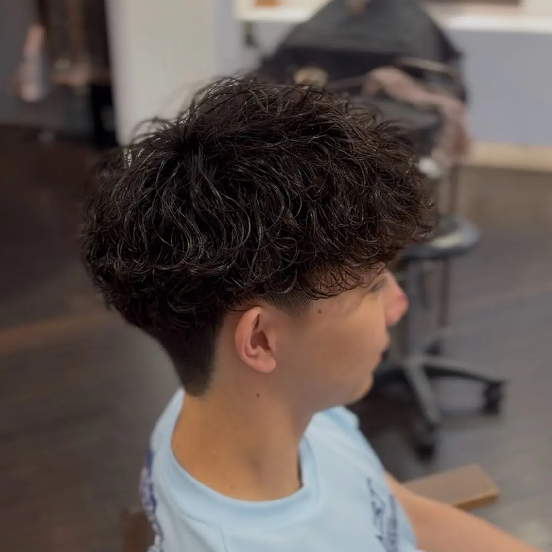 パーマ メンズ メンズパーマ 波巻きパーマ パーマ 🔥YUSEI 🔥のヘアスタイル