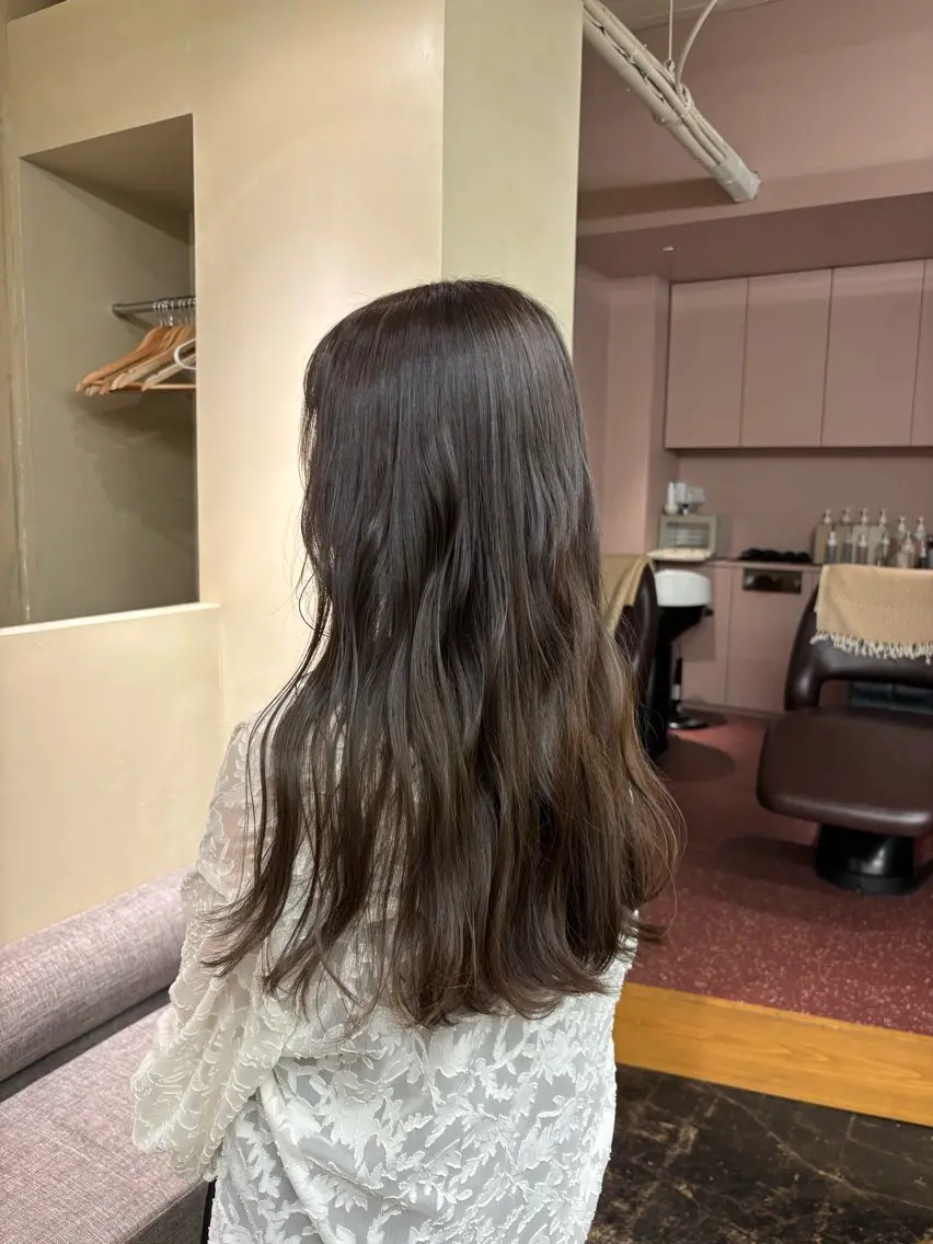 カラー ヘアカラー pazu🪡 透明感カラー⟡.·のヘアスタイル
