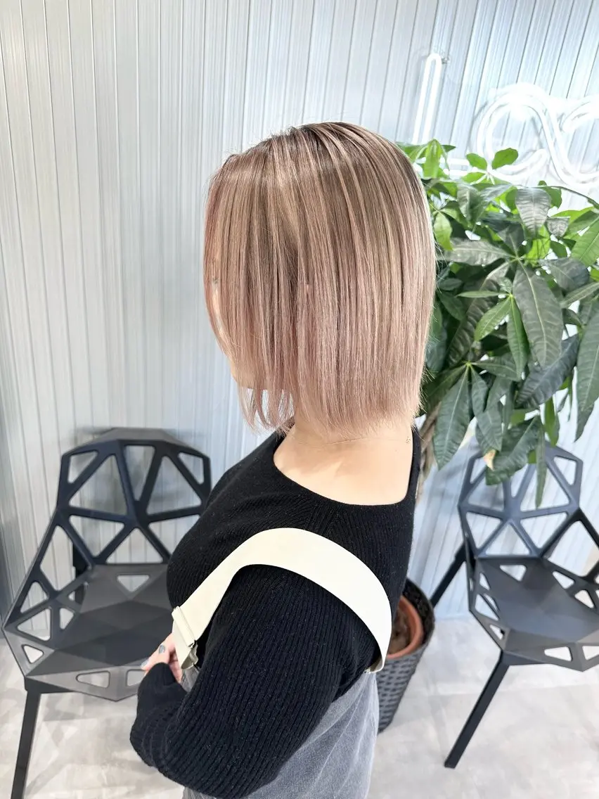 ショート カラー カット ヘアカラー LOOP hairのヘアスタイル