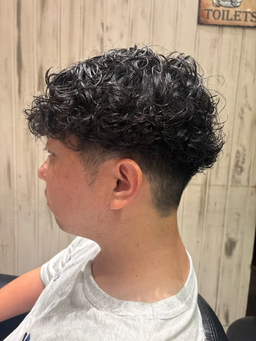 ショート パーマ 松井 悠希のヘアスタイル