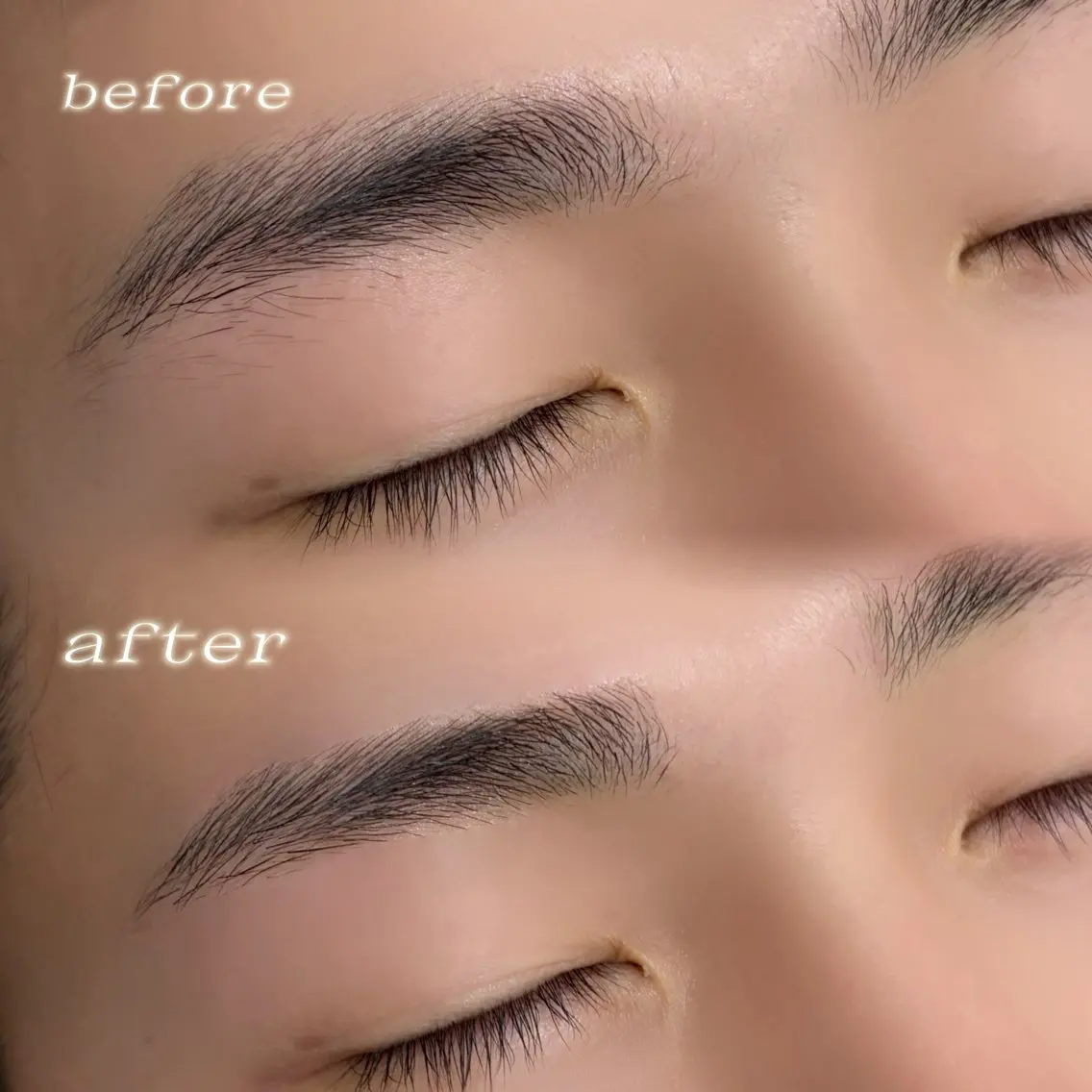 メンズ アイブロウ H eyelash RIRIKA🎀🫧のマツエク・マツパデザイン