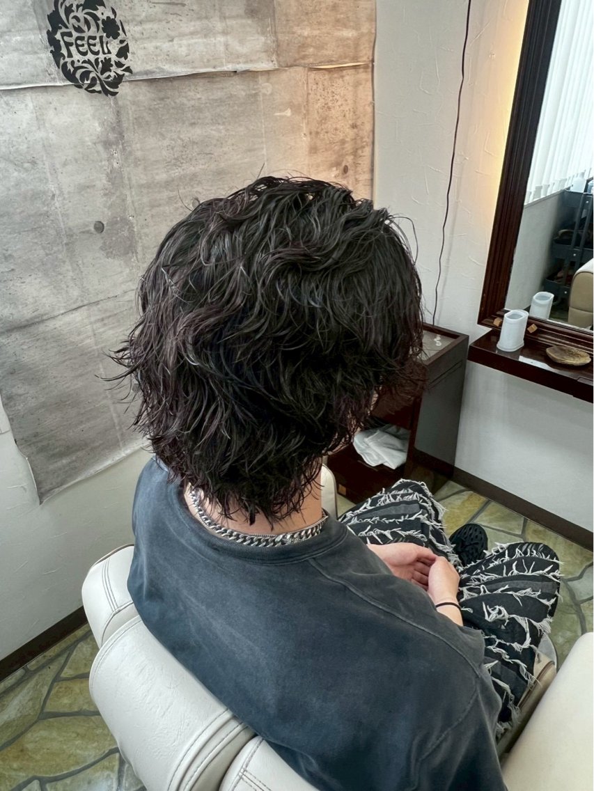 カラー メンズ 山中 悠人のヘアスタイル