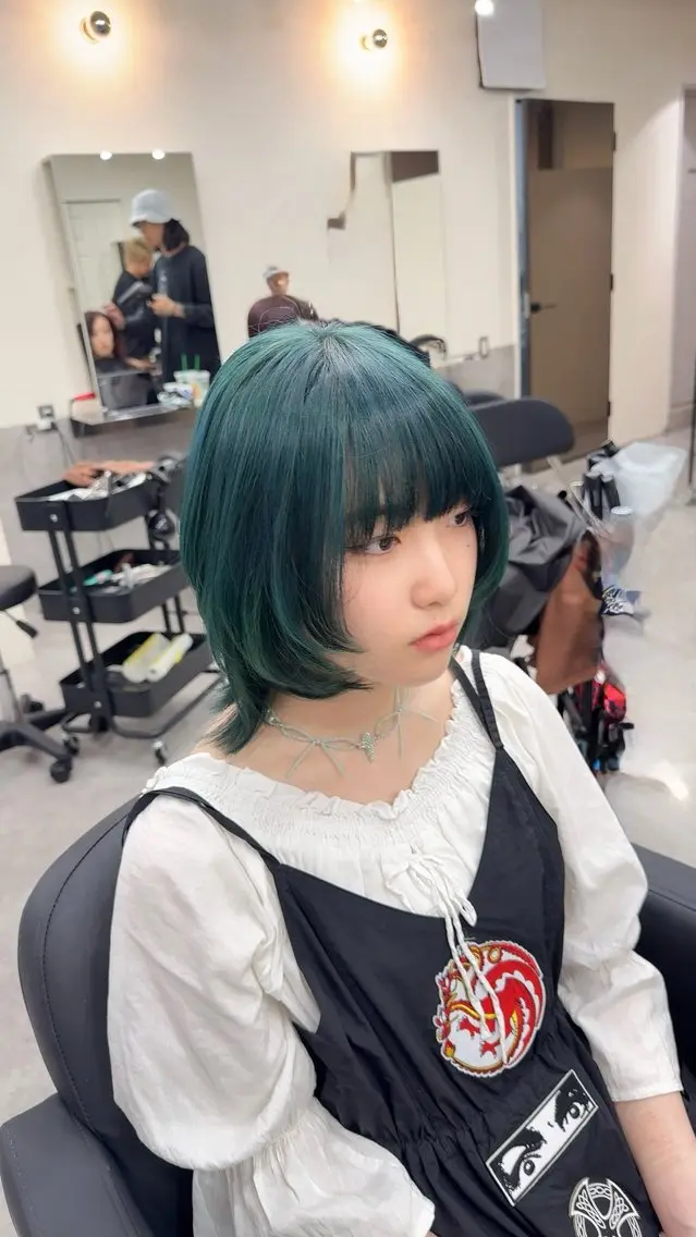 ショート カラー ヘアカラー トリートメント ✨錦糸町ブリーチ/ ホワイトカラー皇気✨のヘアスタイル