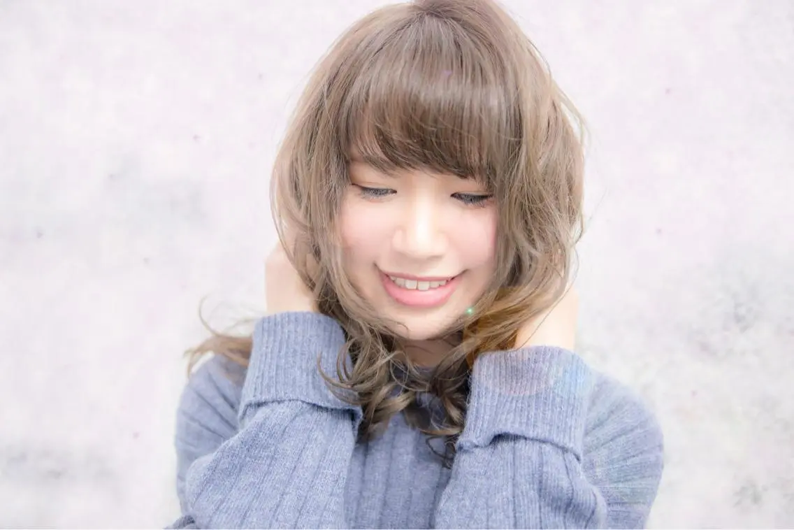 セミロング ロング カラー Re:ta Hair 飯田淳平のヘアスタイル