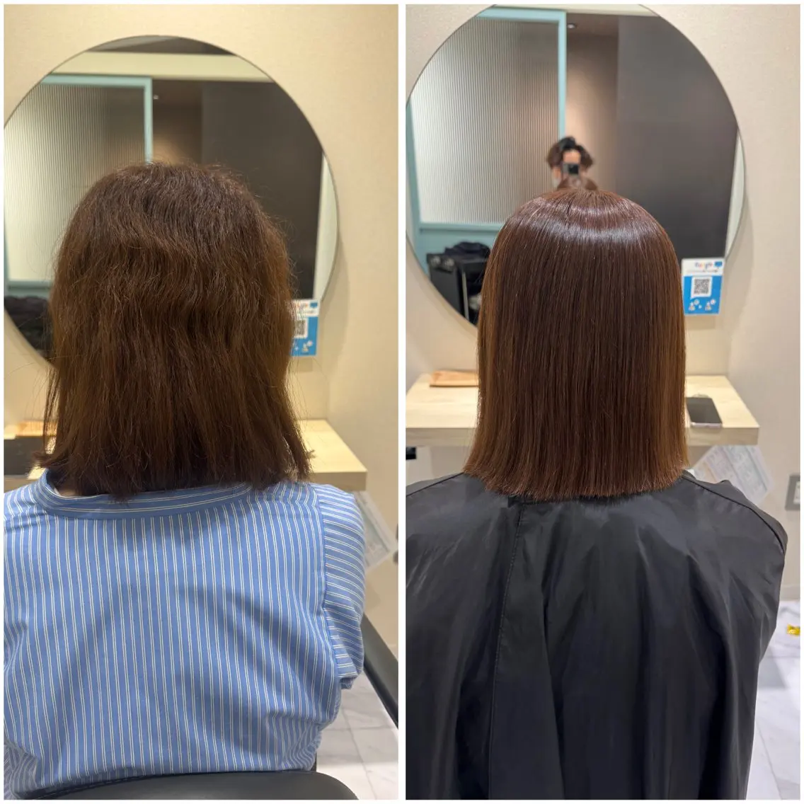 ミディアム 縮毛矯正 トリートメント 丹野 圭太のヘアスタイル