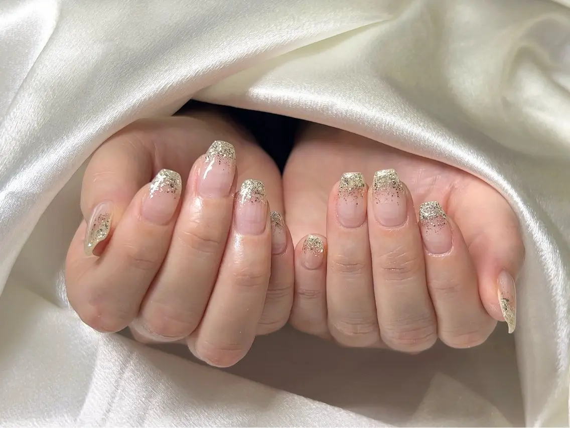 ネイル ラメ(グリッター) ラメグラデーション mimi_ AIRIのネイルデザイン