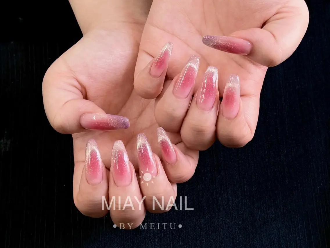 ネイル ハンドネイル 💜MIYA NAIL鶴見店のネイルデザイン