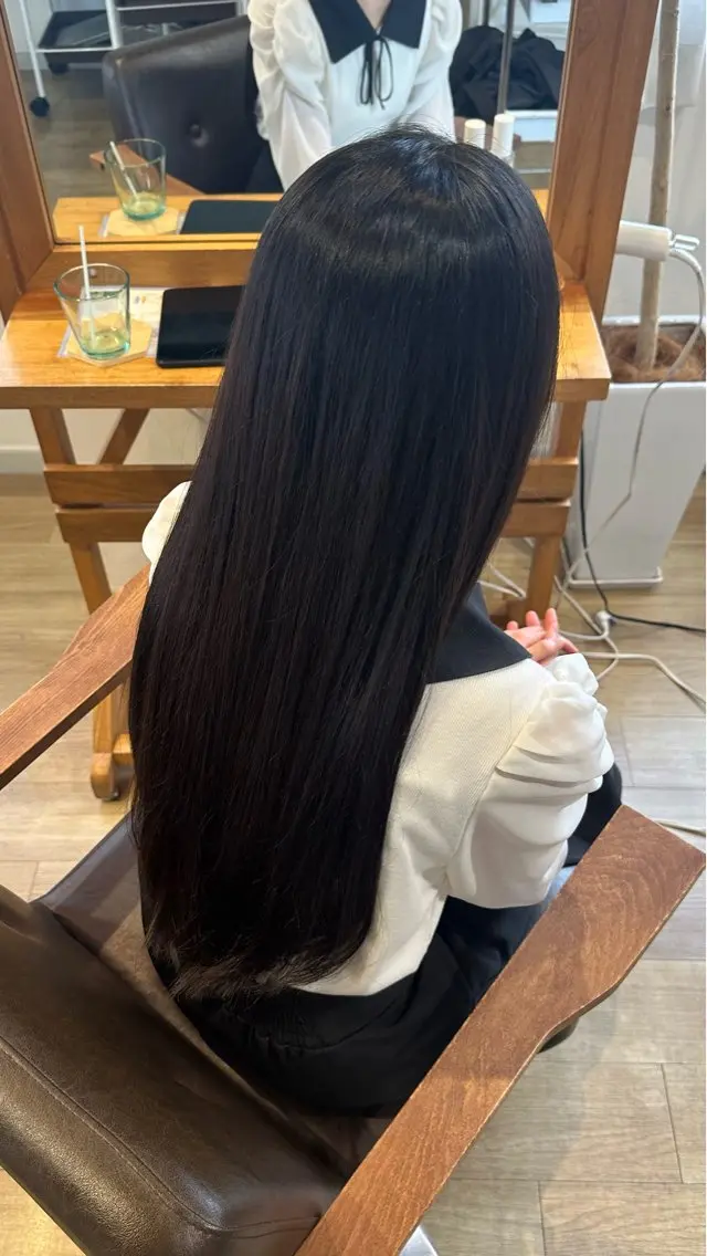 カラー ヘアカラー ヘッドスパ nana /カラー&極上スパのヘアスタイル