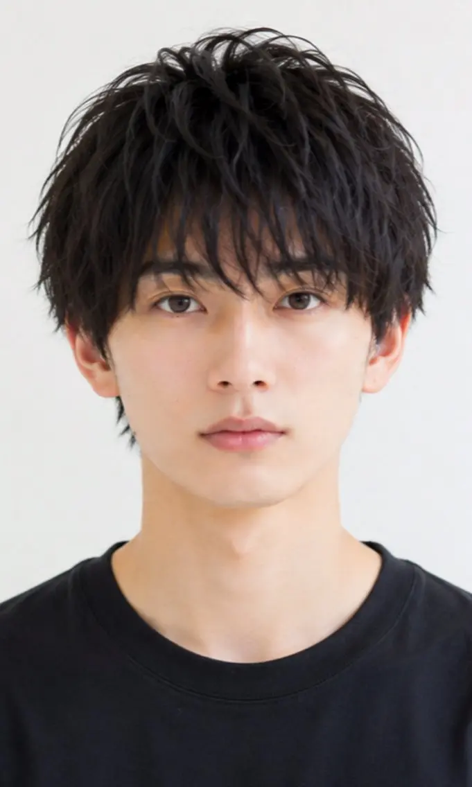メンズ カットモデル募集 木下世連のヘアスタイル