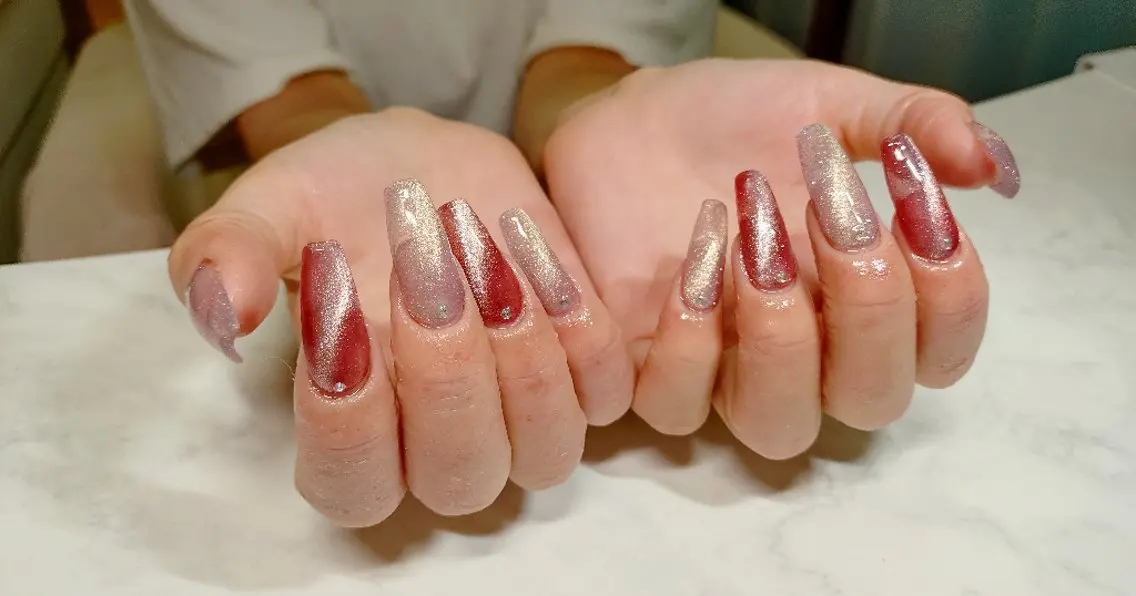 ネイル マグネットネイル ハンドネイル SAORI/KAON /nailsalonのネイルデザイン