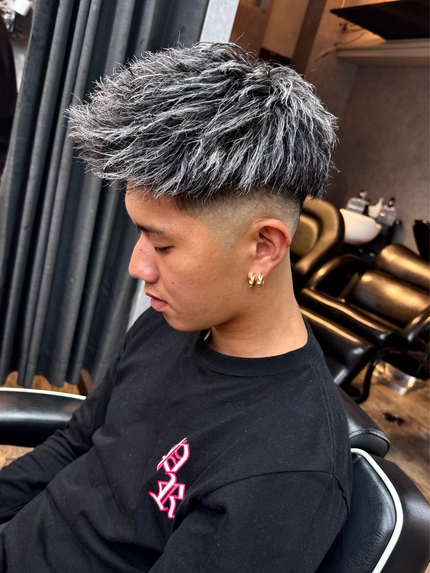 ❄️🤍ホワイトメッシュ×メンズ🤍❄️➕トリートメント付き🫧バチバチにイケイケにしたい方‼️10月28日限定‼️の写真