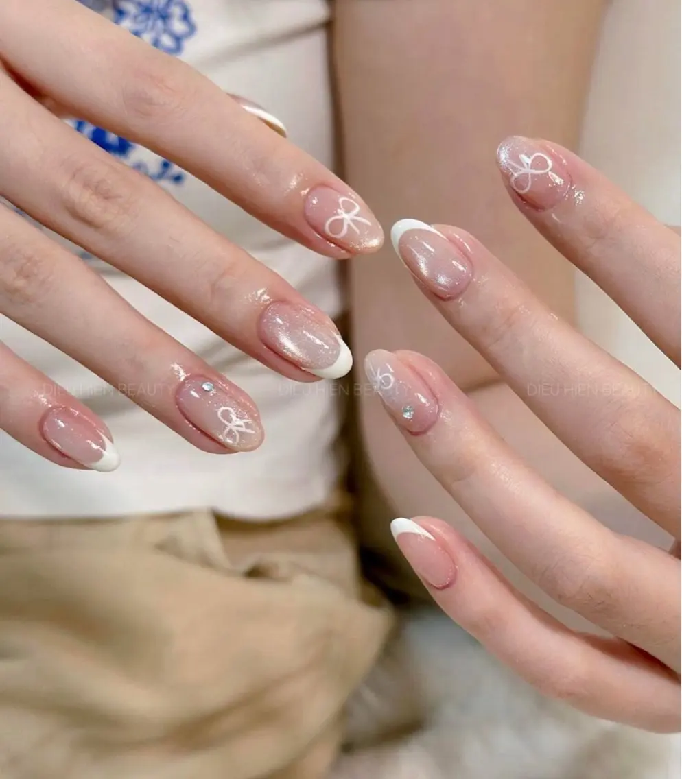 ネイル アートネイル 成人式 ジェルネイル ニュアンスネイル ネイルチップ Kora Nailのネイルデザイン