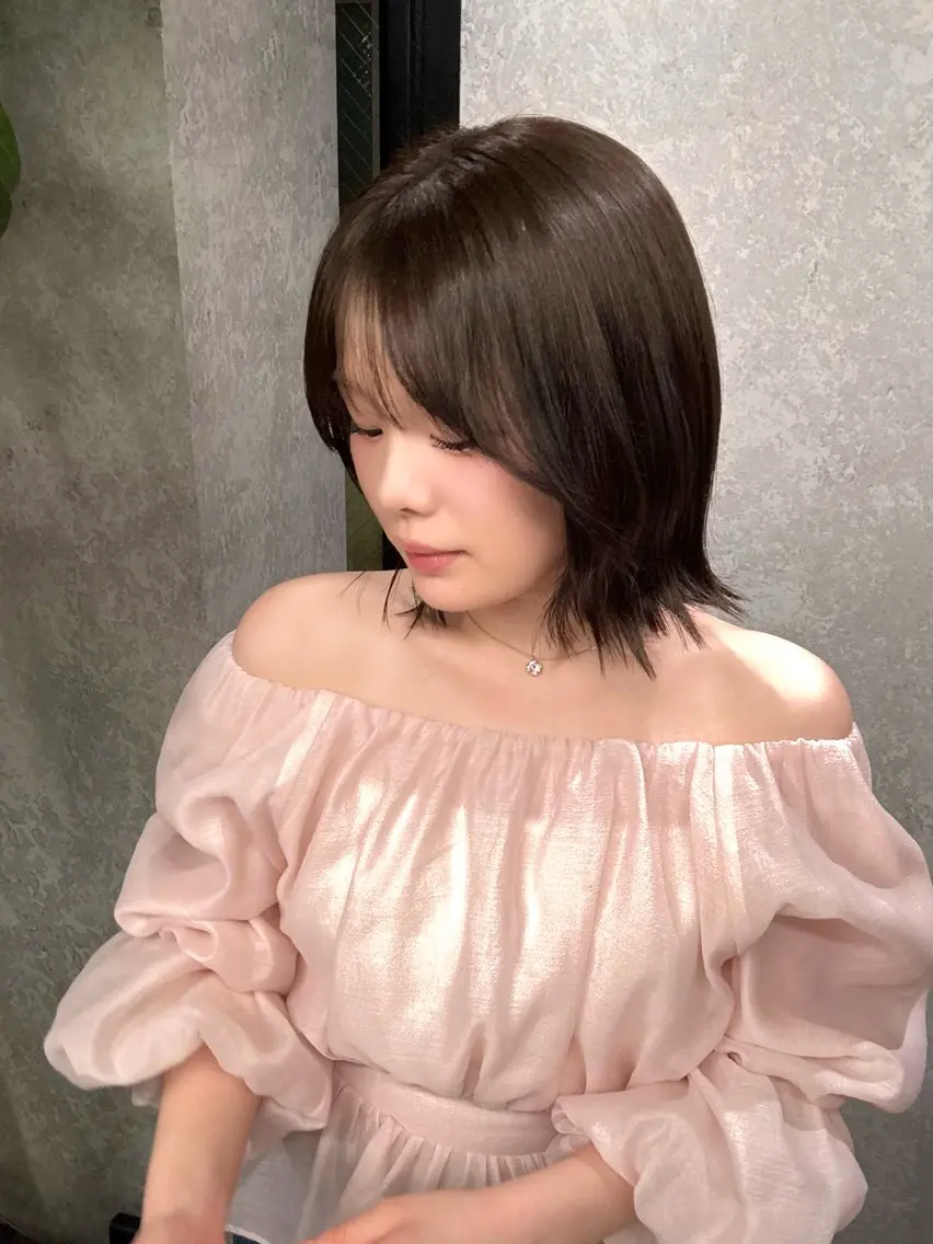 ミディアム 三軒茶屋髪質改善🌼 リズキのヘアスタイル