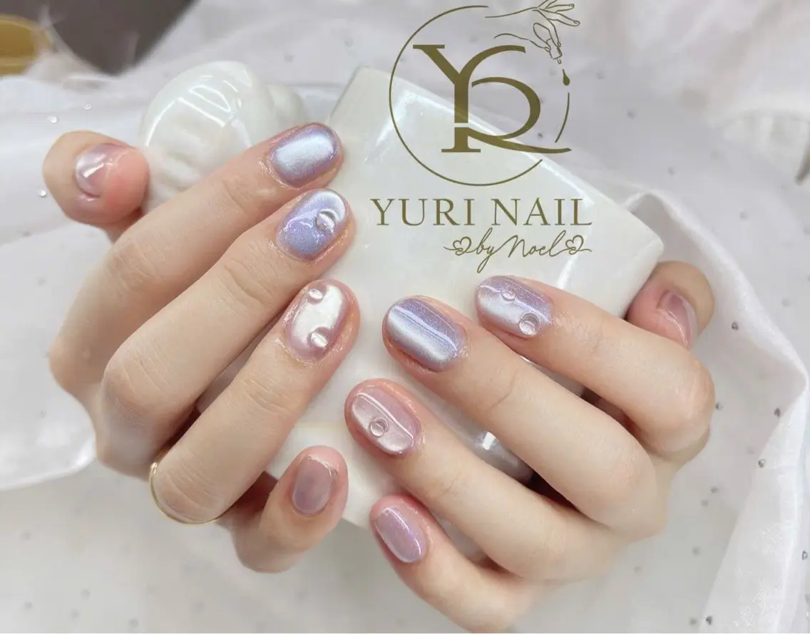 ネイル チークネイル フットネイル フレンチネイル グラデーション キラキラネイル ハンドネイル フットネイル ハンドケア YURI Nail Funabashiのネイルデザイン