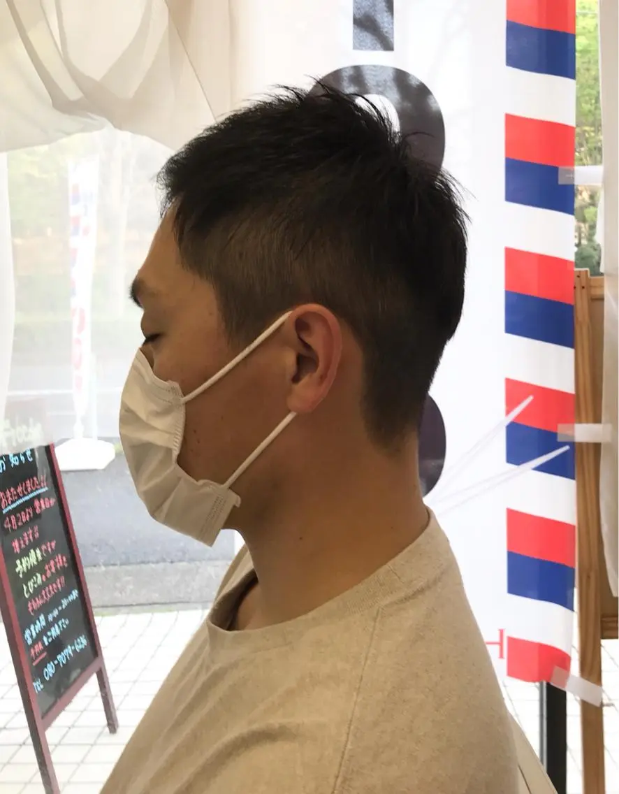 男性限定✨カット✨※当店のポイントカードをお持ちのお客様で10回目の来店のお客様の写真