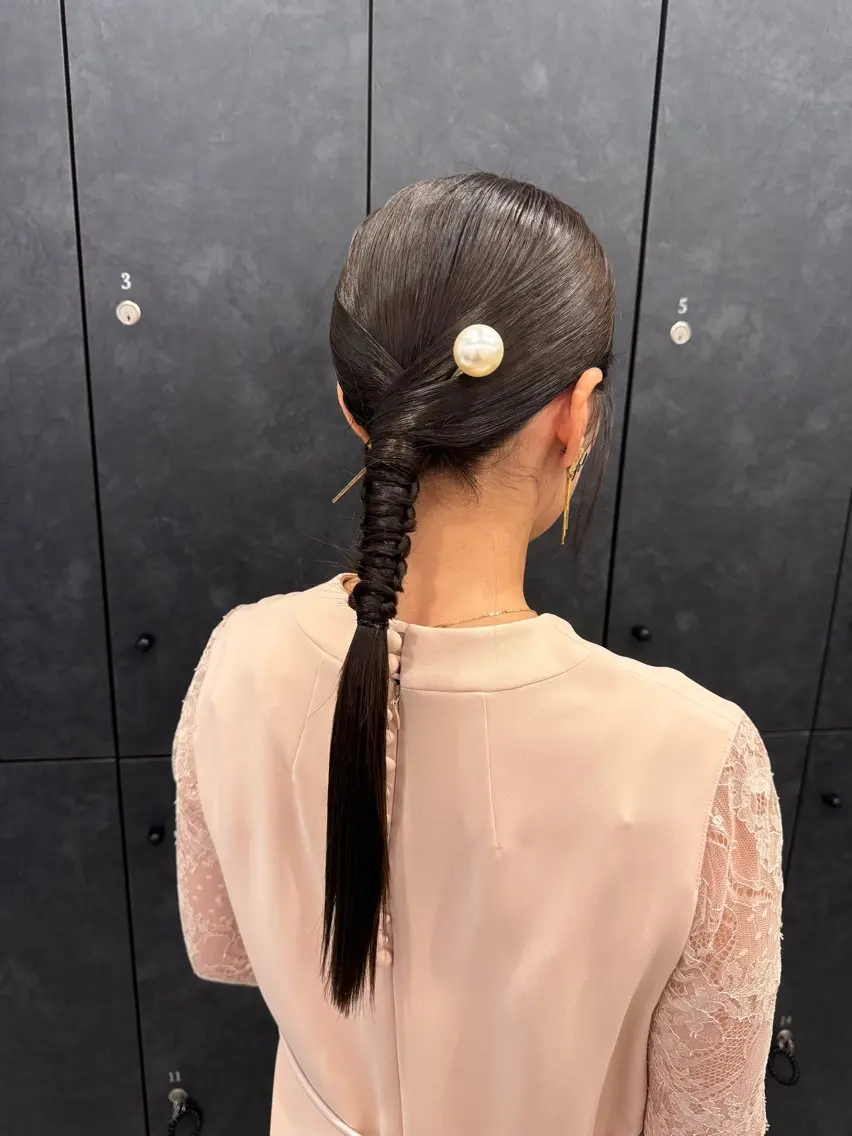 ヘアアレンジ 藤原 凜香のヘアスタイル