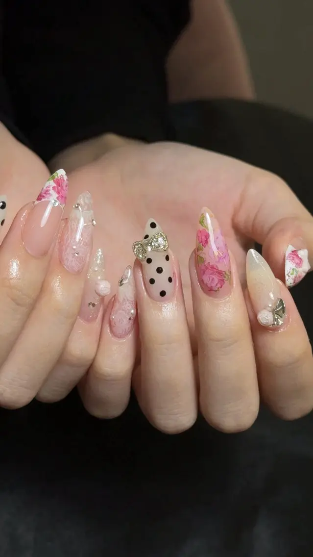 ネイル 持ち込み ワンホンネイル ハンドネイル AKIKO NAILのネイルデザイン