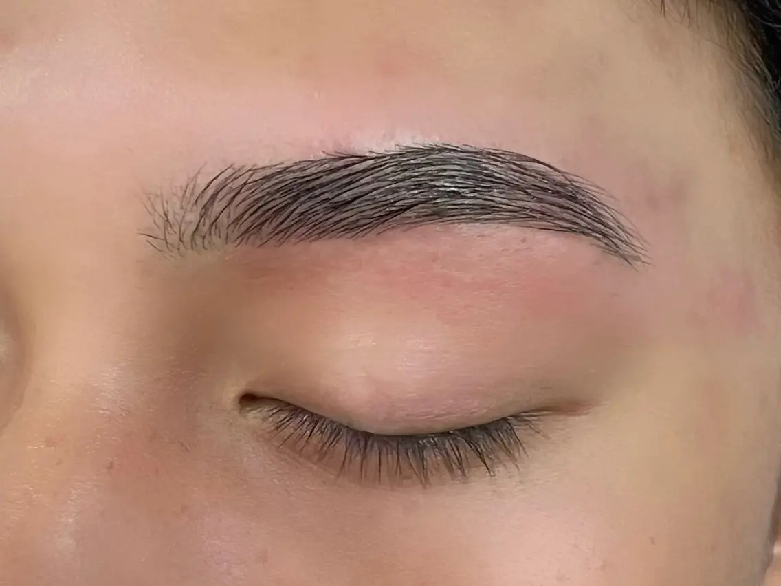 骨格似合わせアイブロウ＋2パーツまで選べるフェイスWax付きの写真