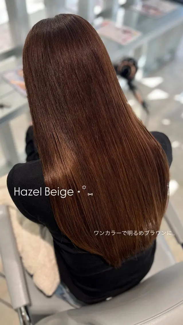 ロング カラー ヘアカラー nanase / レイヤーカットのヘアスタイル