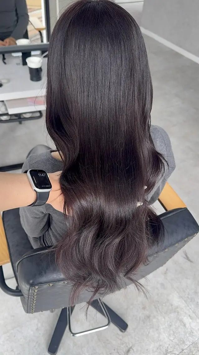 ロング カラー ベージュカラー ブリーチ ブラウンカラー 透明感カラー ダブルカラー 赤み無し柔らかカラー 【梅田】madokaのヘアスタイル