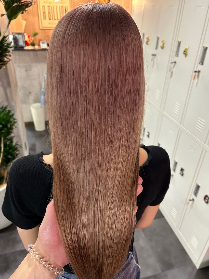 ロング 新田 修司のヘアスタイル