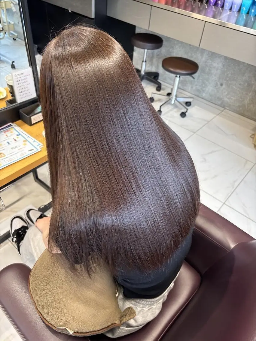 【Aujua】一瞬でうる艶髪に✨4stepトリートメントの写真